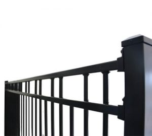 DOUBLE TOP RAIL FENCE PANEL – Heriton Fence