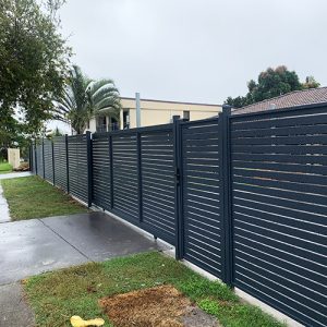 Slat Fence – Platinum Ocean International